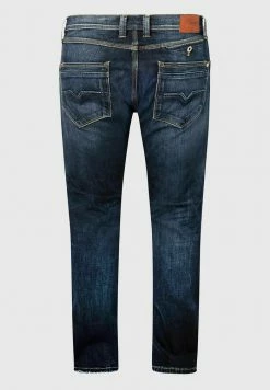 Pepe Jeans SPIKE - Jean Droit - Blue Denim -Pepe Jeans Soldes Magasin c392d0390b8940c29d07ae096368f304