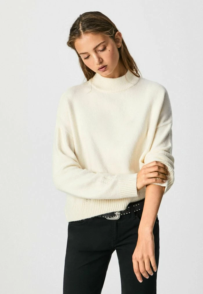 Pepe Jeans BELLA - Pullover - Marfil 1 Pepe Jeans BELLA - Pullover - Marfil