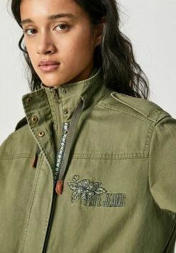 Pepe Jeans FILIPA - Veste Légère - Camuflaje -Pepe Jeans Soldes Magasin c4d3e30948d94283a7b33256696ff0dc