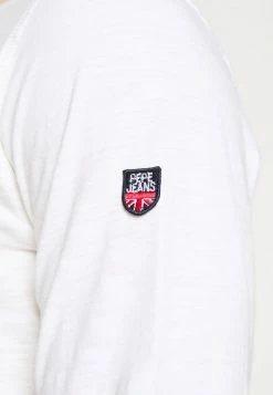 Pepe Jeans AQULES - T-shirt à Manches Longues - Off White -Pepe Jeans Soldes Magasin c5745d549c28420490c17dbe54396520