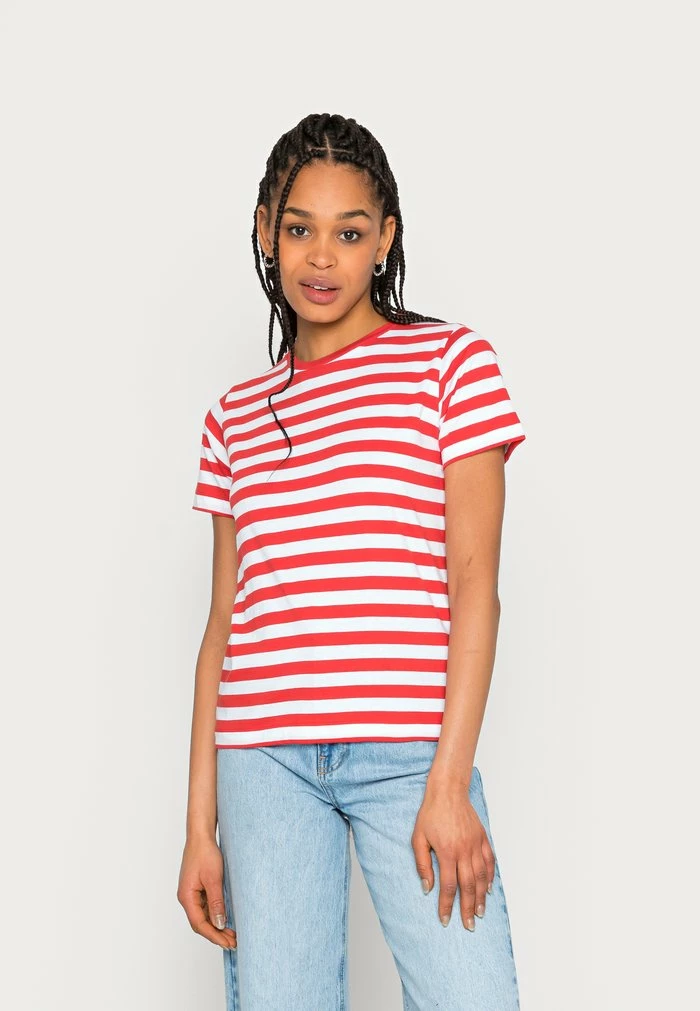 Pepe Jeans CARLA - T-shirt Imprimé - Red 1 Pepe Jeans CARLA - T-shirt Imprimé - Red