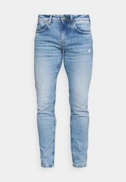 Pepe Jeans HATCH - Jean Slim - Light-blue Denim -Pepe Jeans Soldes Magasin c5b71e6b9bb84c429eac6084ea61365a