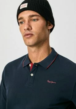 Pepe Jeans LUCAS L/S - Polo - Dark Blue -Pepe Jeans Soldes Magasin c5dd0e24e5f84ac6a4fb0df982b30aa5