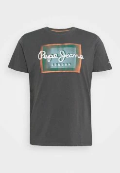 Pepe Jeans WESLEY - T-shirt Imprimé - Gunpowder -Pepe Jeans Soldes Magasin c6a67d81237149ef99a542535e0ce0fc