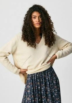 Pepe Jeans CLARA - Pullover - Marfil