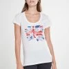 Pepe Jeans BLAZE - T-shirt Imprimé - Off White