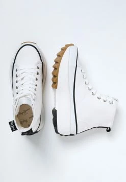 Pepe Jeans WOKING - Baskets Montantes - Blanco -Pepe Jeans Soldes Magasin c92b82baf18b4ec4a4c410e7854dd5f1