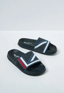 Pepe Jeans FLAG - Sandales De Bain - Azul Marino -Pepe Jeans Soldes Magasin c99af56f0c4d41648619db6b57ab41ee