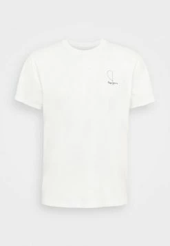 Pepe Jeans NASH - T-shirt Imprimé - White -Pepe Jeans Soldes Magasin caf4f52d2f9d4f02a64d45fa36cfe1b8