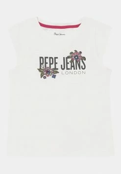 Pepe Jeans HALUA - T-shirt Imprimé - White