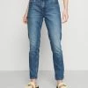 Pepe Jeans VIOLET - Jean Boyfriend - Stone Blue Denim