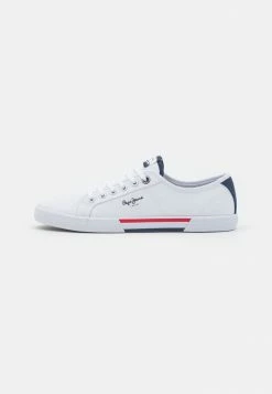 Pepe Jeans BRADY BASIC - Baskets Basses - White