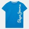 Pepe Jeans WALDO - T-shirt Imprimé - Blue