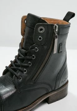 Pepe Jeans MELTING - Bottines à Lacets - Black -Pepe Jeans Soldes Magasin cddc162f2341464bba6eff53e82f7a82