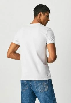 Pepe Jeans AKEEM - T-shirt Imprimé - White 6 Pepe Jeans AKEEM - T-shirt Imprimé - White -Pepe Jeans Soldes Magasin ce9dfab1403741e6a1534a916554d42f
