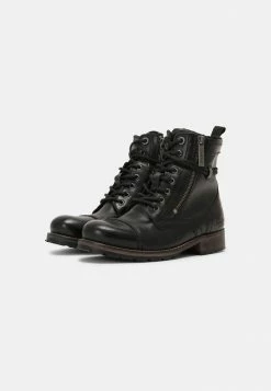 Pepe Jeans MELTING FURY - Bottines à Lacets - Black -Pepe Jeans Soldes Magasin d0b07b4aea6b4bae97d38dd92a2af05e