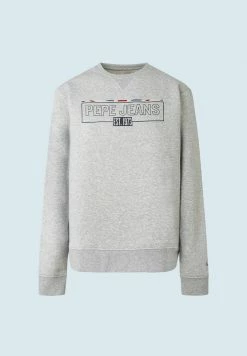 Pepe Jeans Sweatshirt - Gris Marl -Pepe Jeans Soldes Magasin d0f292d9c9c54aa0830e054cb03ef02a