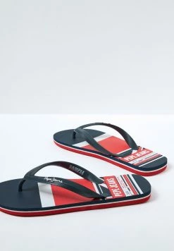 Pepe Jeans WHALE - Tongs - Azul Marino -Pepe Jeans Soldes Magasin d161fa96178d4f97a48859c7632837aa