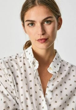 Pepe Jeans MARIANA - Chemisier - White -Pepe Jeans Soldes Magasin d22c0d644c934373b8f8bf00ea74c655
