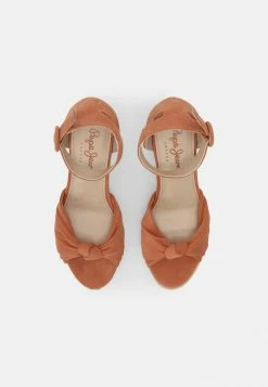 Pepe Jeans MAIDA PEACH - Sandales à Plateforme - Spice -Pepe Jeans Soldes Magasin d29adc516b4c436281aaf52199ec3b82