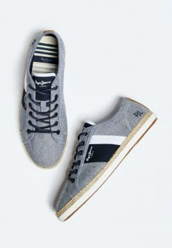 Pepe Jeans MAUI BLUCHER - Baskets Basses - Chambray -Pepe Jeans Soldes Magasin d30ef19f0f4244a6ace191523dab0886