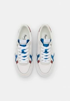 Pepe Jeans KENTON WAVE - Baskets Basses - White -Pepe Jeans Soldes Magasin d3253212227b47c885c4738518386f35