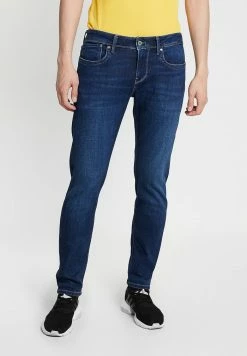 Pepe Jeans HATCH POWERFLEX - Jean Droit - Wiserwash Dark Used