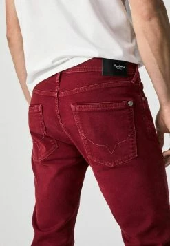 Pepe Jeans STANLEY - Jean Slim - Red -Pepe Jeans Soldes Magasin d4fcf9a750274d0d9001803cea98eb89
