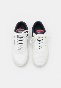 Pepe Jeans JAY PRO HALF - Baskets Basses - White -Pepe Jeans Soldes Magasin d54479595993443d99086ff3239435d1