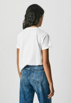 Pepe Jeans BABETTE - T-shirt Imprimé - Blanco -Pepe Jeans Soldes Magasin d59dc606c446418fbd328d740fd008a9