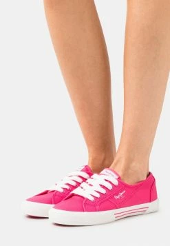 Pepe Jeans BRADY BASIC - Baskets Basses - Disco Pink