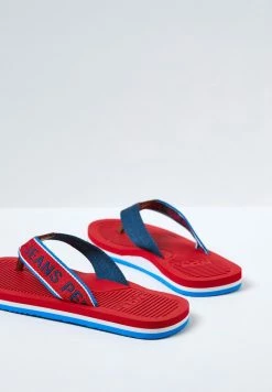 Pepe Jeans OFF BEACH MULTI - Tongs - Rot -Pepe Jeans Soldes Magasin d6f23197f534420fae964e41f5497586
