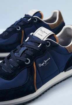Pepe Jeans TINKER CITY SMART - Baskets Basses - Azul Marino -Pepe Jeans Soldes Magasin d6ffff33b5a74527a211be6d6884fcd6