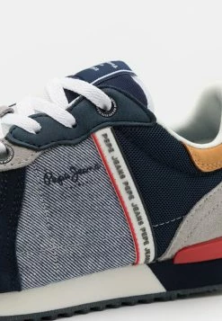 Pepe Jeans TINKER 21 - Baskets Basses - Dark Blue -Pepe Jeans Soldes Magasin d791df80c1fc43d99ae4b959ea69bafa