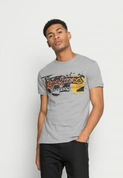 Pepe Jeans AMERSHAM - T-shirt Imprimé - Slate