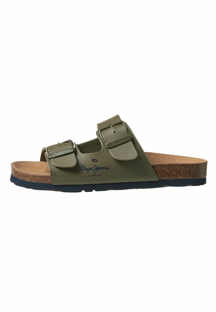 Pepe Jeans BIO CORP BOY - Mules - Green 1 Pepe Jeans BIO CORP BOY - Mules - Green