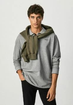Pepe Jeans LUCAS L/S - Polo - Gris Marl