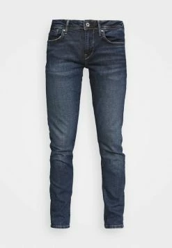 Pepe Jeans HATCH POWERFLEX - Jean Droit - Dark-blue Denim -Pepe Jeans Soldes Magasin d9f5d97921b04528bd5c644be540bfe5