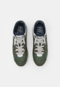 Pepe Jeans X20 MONOCHROME - Baskets Basses - Khaki Green -Pepe Jeans Soldes Magasin da4f4b5fe6f24d2883716ffc376a2abe