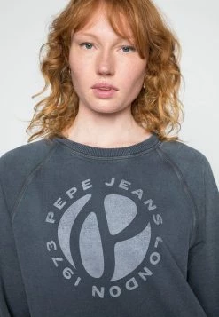 Pepe Jeans AMY - Sweatshirt - Charcoal -Pepe Jeans Soldes Magasin dad9510eb7da4b0fa57c2ed3f121eec5