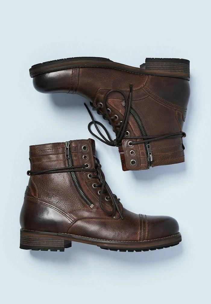 Pepe Jeans MELTING HIGH - Bottines à Lacets - Marrón 3 Pepe Jeans MELTING HIGH - Bottines à Lacets - Marrón – Image 3