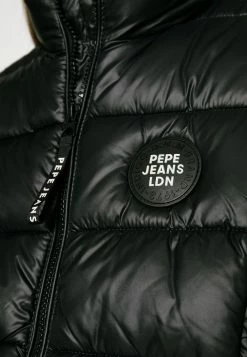 Pepe Jeans SITA - Veste Sans Manches - Black -Pepe Jeans Soldes Magasin dc88723cedfa404d9283e77f7635c3b5