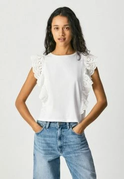 Pepe Jeans BRUNELLA - T-shirt Basique - White