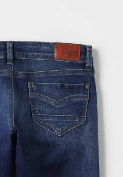 Pepe Jeans PIXLETTE - Jeans Skinny - Dark-blue Denim -Pepe Jeans Soldes Magasin dd8c17118965470aa8c2c85405a8ee96