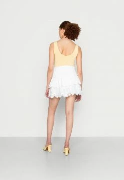 Pepe Jeans ISOLDA - Minijupe - White -Pepe Jeans Soldes Magasin ddaaeb517a17411e97dad6add2b18b2d