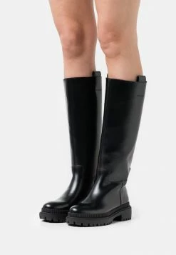 Pepe Jeans BETTLE RAIN - Bottes à Plateau - Black
