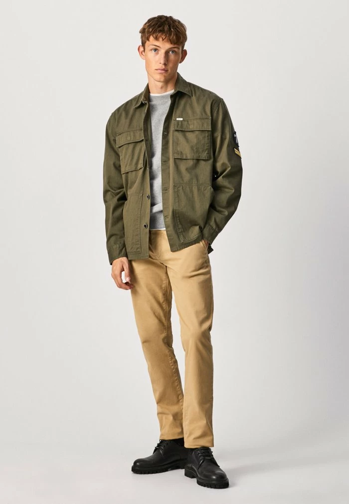 Pepe Jeans CHARLY - Pantalon Classique - Beige 1 Pepe Jeans CHARLY - Pantalon Classique - Beige