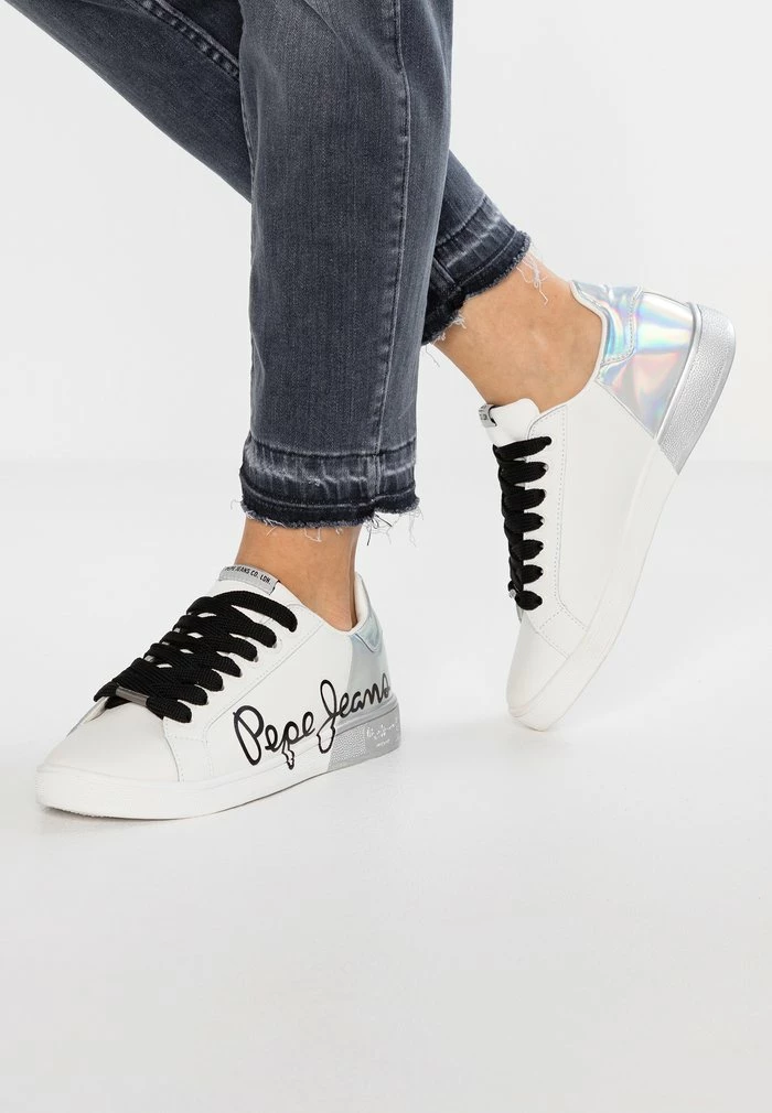 Pepe Jeans BROMPTON - Baskets Basses - White 1 Pepe Jeans BROMPTON - Baskets Basses - White