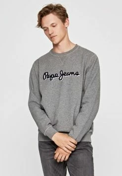Pepe Jeans LAMONT - Sweatshirt - Mottled Grey