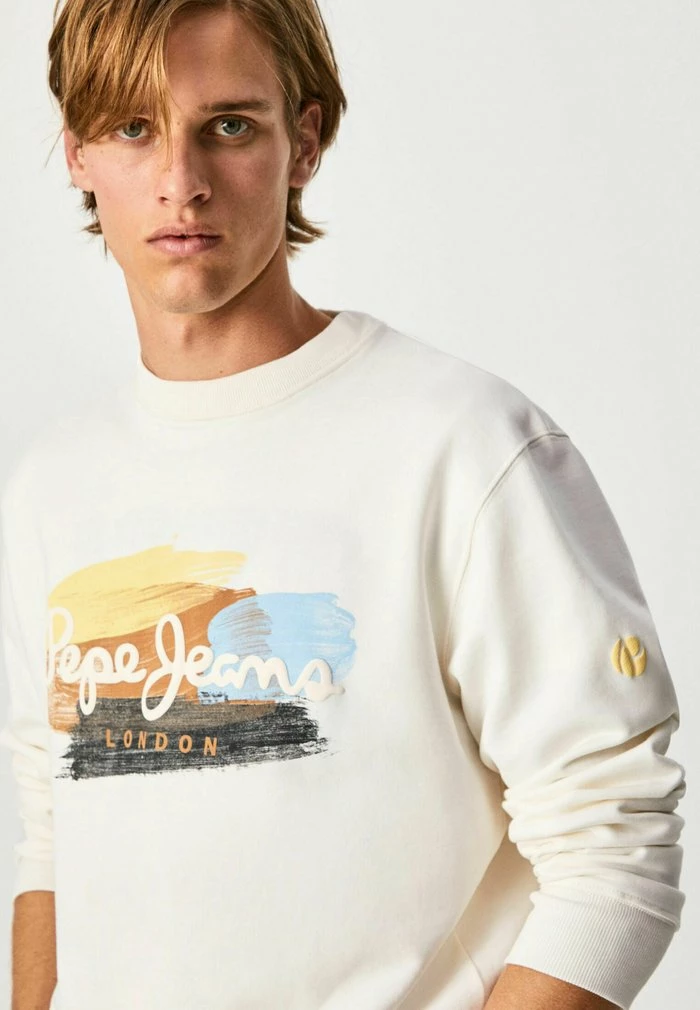 Pepe Jeans DAWSON - Sweatshirt - Natural 4 Pepe Jeans DAWSON - Sweatshirt - Natural – Image 4